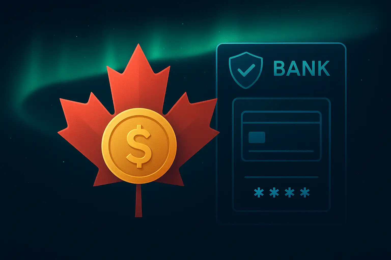 Interac payment method illustration showing secure Canadian banking at JossCasino